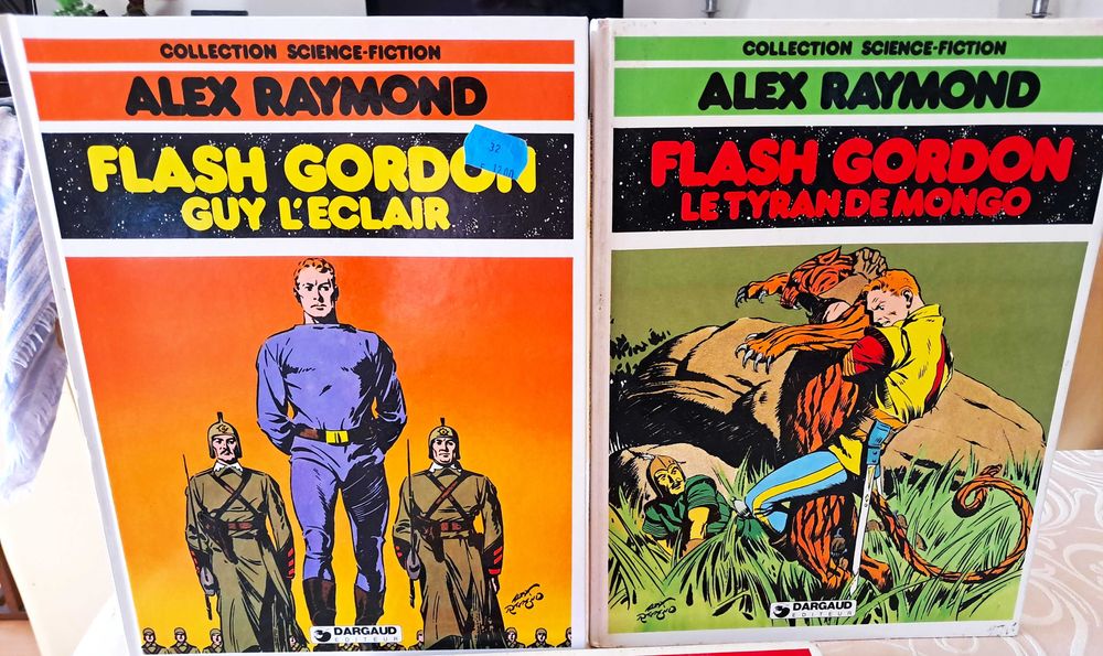 BD - Flash Gordon de Alex Raymond (Ed. Dargaud e Soleil) - Francês