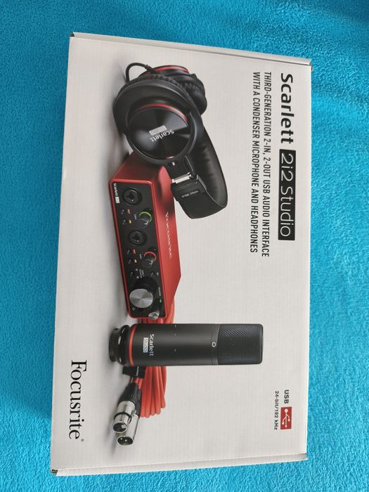 Vendo kit scarlett 2i2 studio 3rd