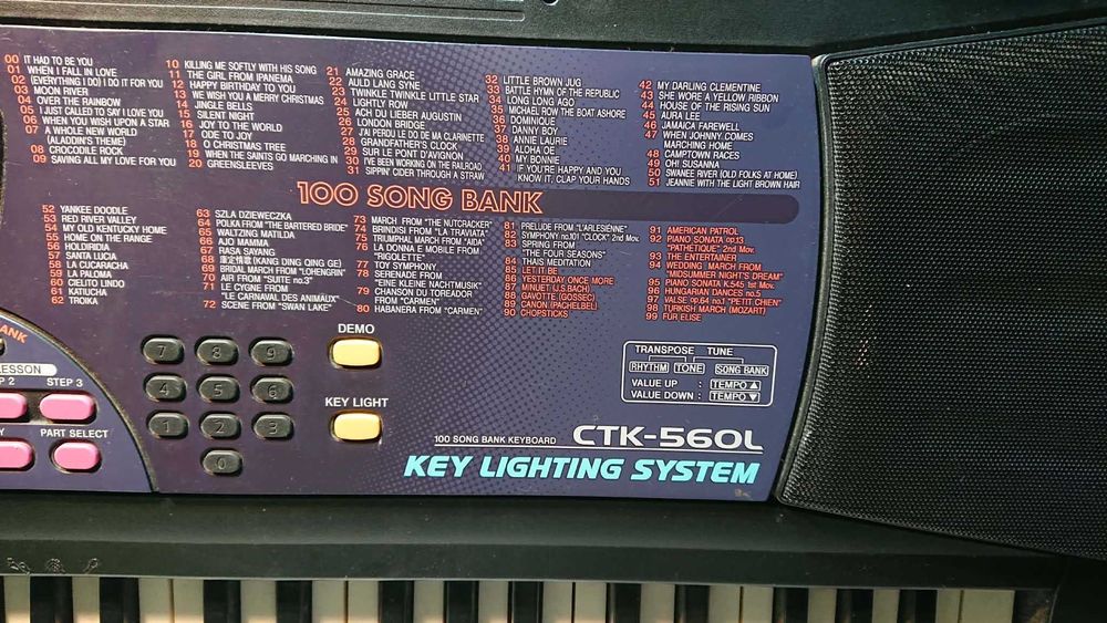keyboard Casio CTK-560L