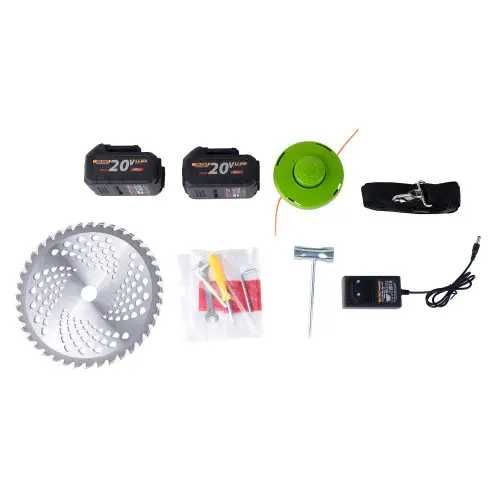 Бесщітковий акумуляторний тример PROCRAFT/ДВИГУН ЗВЕРХУ/2 аккум.Makita