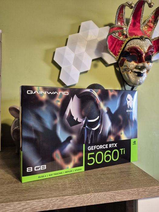 Nowa karta graficzja Gainward GeForce RTX 5060 Ti Ghost 8GB GDDR7 DLSS