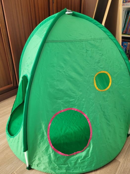 Tenda de brincar verde
