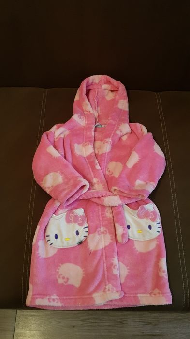 Szlafrok dziewczęcy Hello kitty