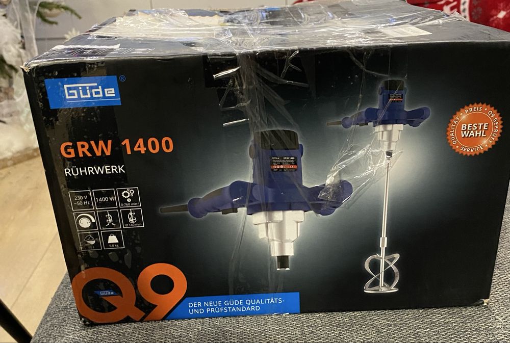 Mieszadło elektryczne mikser budowlany Guide GRW 1400