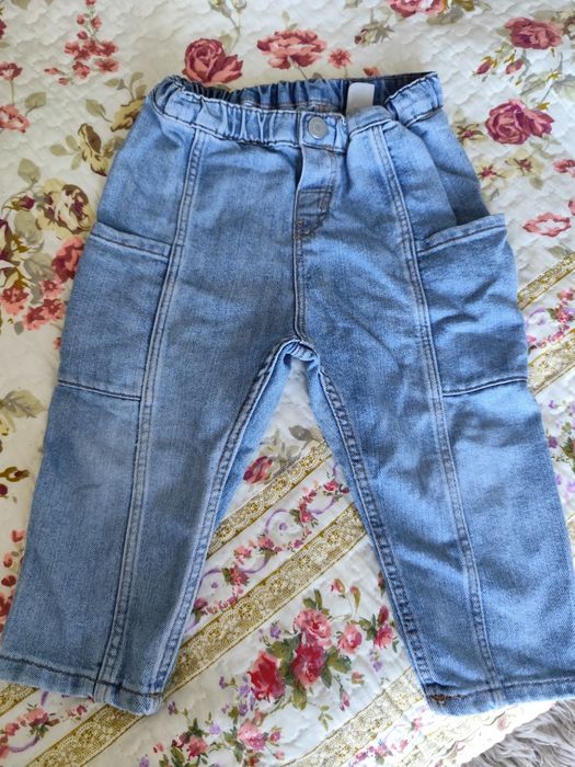 H&M джинсы на мальчика, размер 92