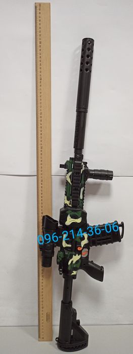 Детский автомат M416 на аккумуляторе, оптический прицел.