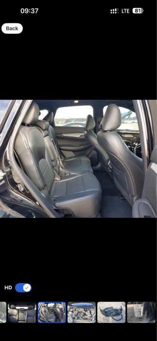 Infinity qx50 Luxe 2021р свіжопригнана