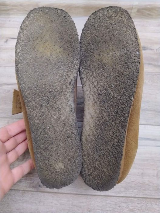 Clark's Wallabee 48 розміру, 32 см мокасіни, кросівки