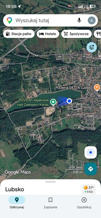 Atrakcyjna działka nad Zalewem Karaś w Lubsku - Widok 5