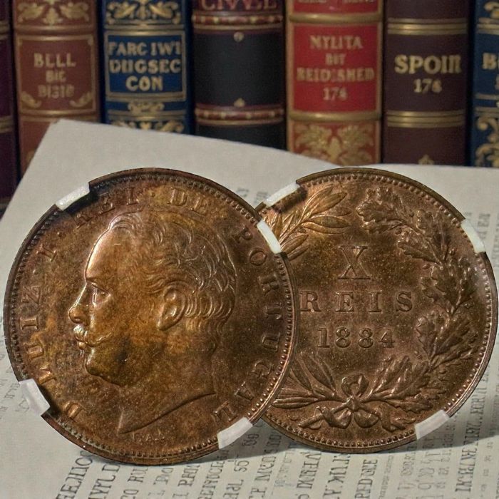 1884 - X Reis D. Luis GENI MS62