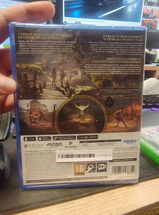 Resonance A Plague Tale Legacy PL PS5 Folia Skup Wymiana SklepRetroWWA