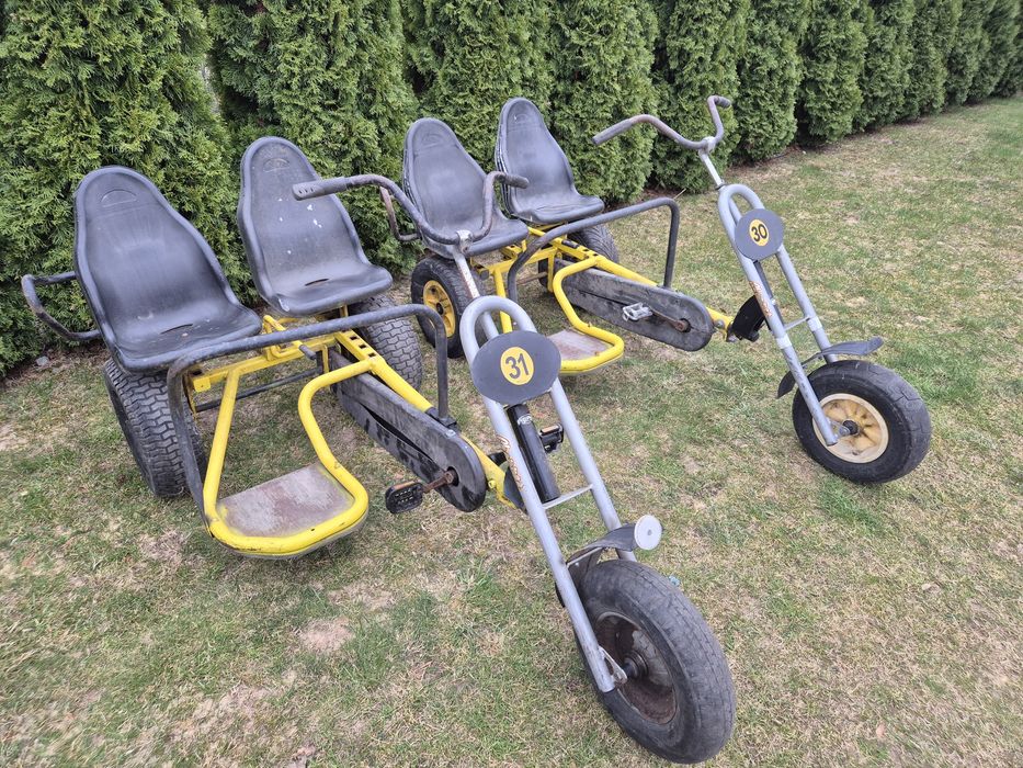 Gokart na pedaly firmy Berg! Gokarty 2-osobowe - Gryfice