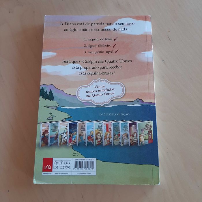 Livro - O Colégio das Quatro Torres - Enid Blyton - Portes incluídos