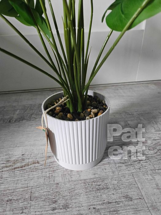 Sztuczny kwiat monstera 71 cm z doniczką ozdobna dom taras nowa