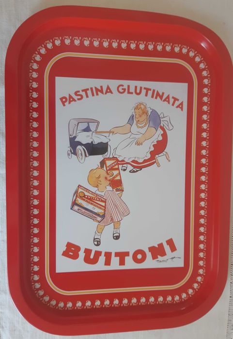 Vintage Tray/Platter - 'Buitoni' Pasta
