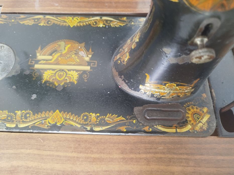 Máquina de costura Singer antiga