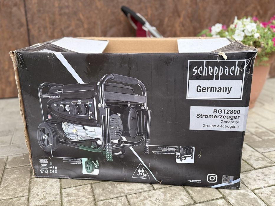 Генератор бензиновий Scheppach 2800