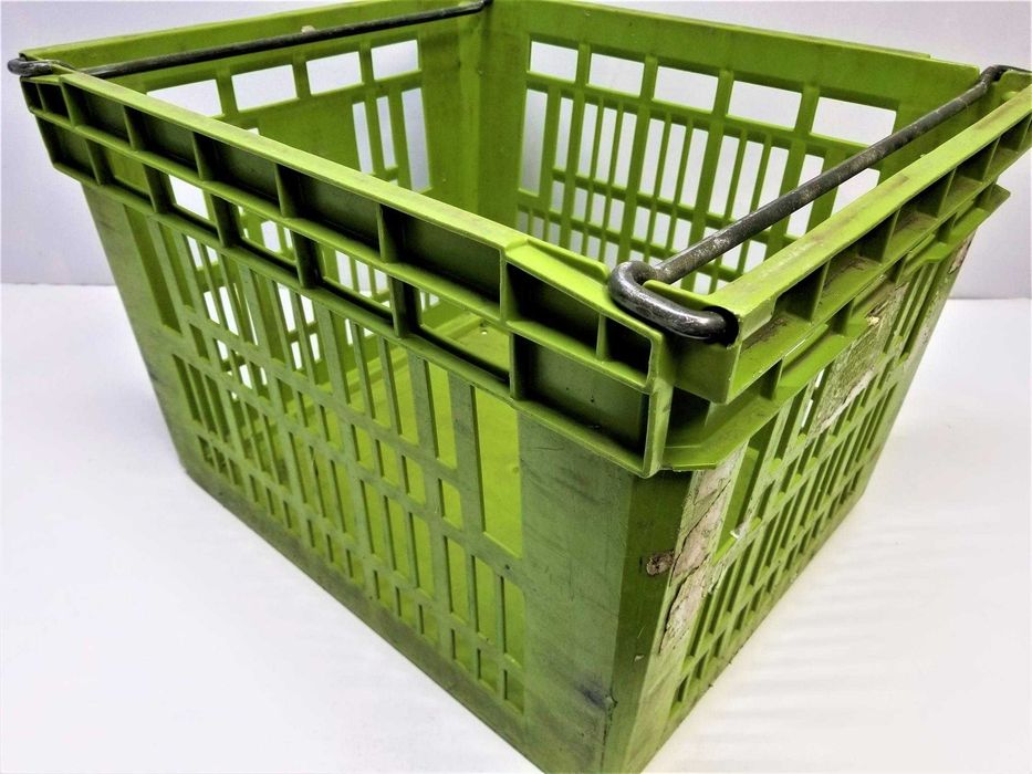 Pojemnik 60x50x40cm Skrzynka Plastikowa Kosz Magazynowy Transportowy