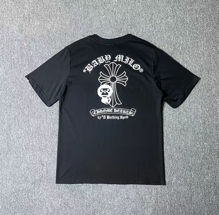 Футболка Bape x Chrome Hearts | Бейп Хром Хардс