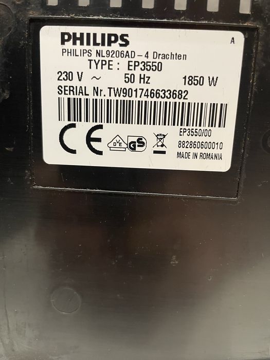 Кавомашина Philips TYPE EP3550! N3279
