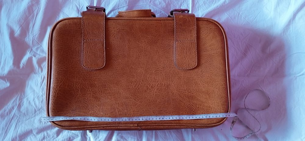 Чемодан шкіряний вінтажний часів срср 550грн.