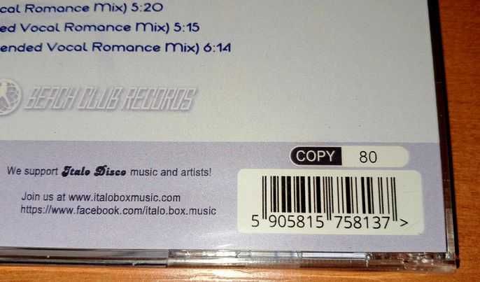 Limelight - My Only Romance (Album CD) BCD 8183