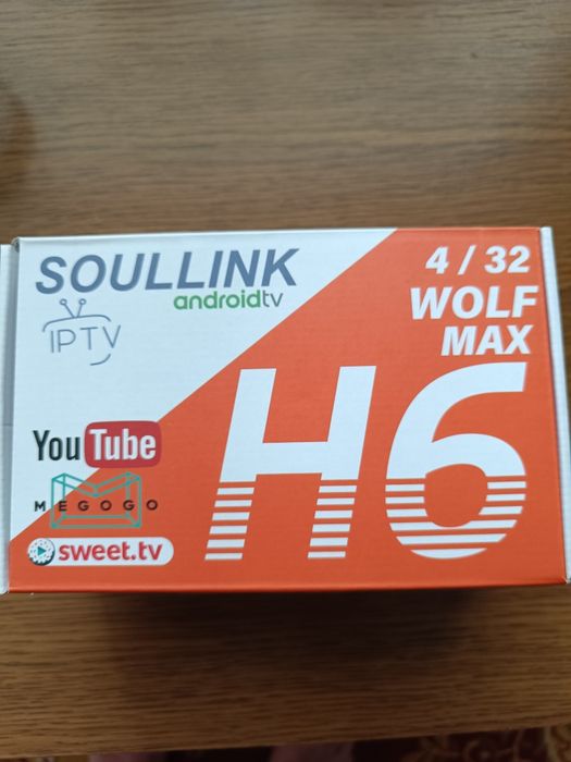 Приставка андроид Smart TV Soullink H6 4/32 Gb
