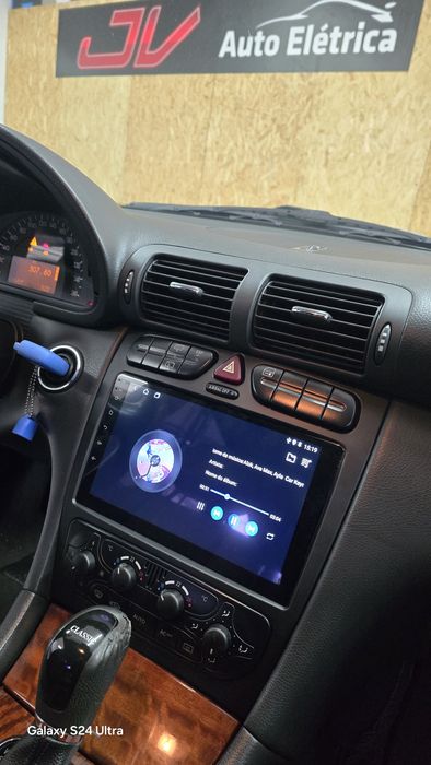 Rádio Mercedes W203 Android 14 (Artigo Novo)