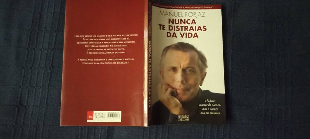 Livro Nunca te Distraias da Vida de Manuel Forjaz