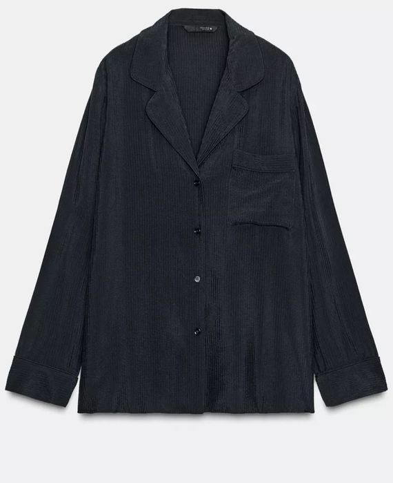 Granatowa koszula Zara L