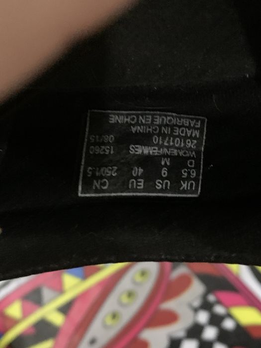 Туфли осенние, кожа ,Clarks размер40