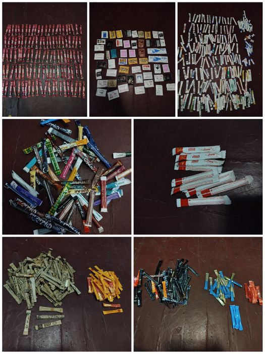 Коллекционный сахар,сахар в стиках.