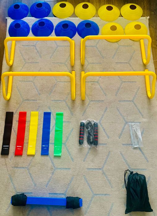 Materiais de treino futebol