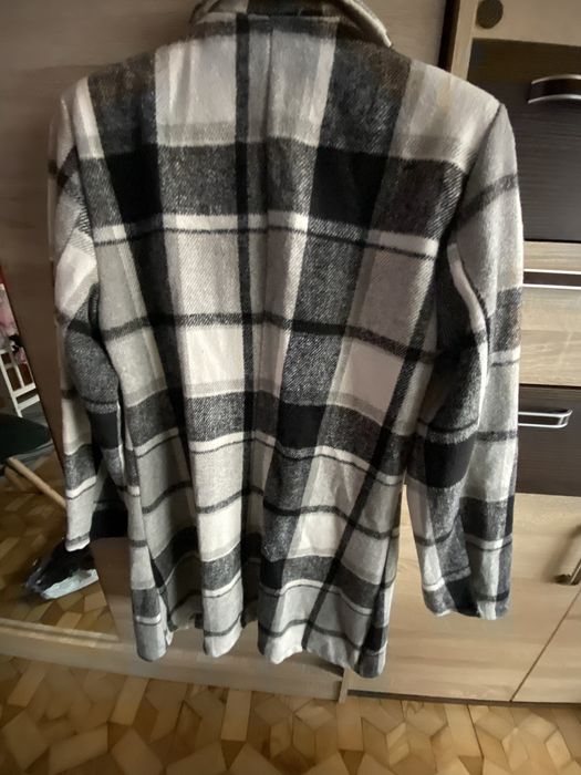 Płaszcz krata nowy