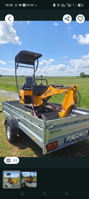 Usługi minikoparką