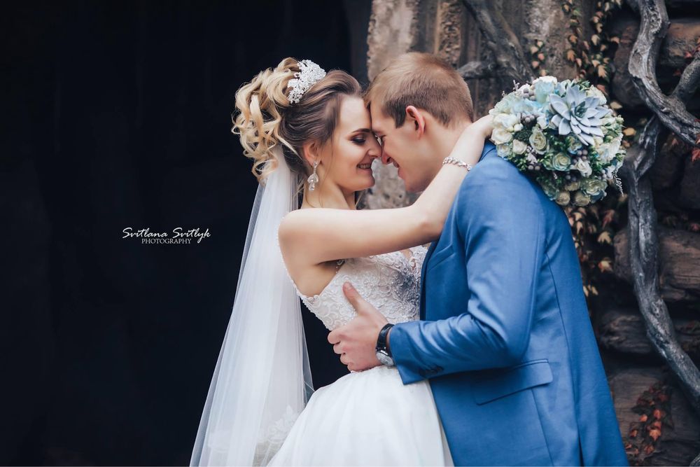 Весільна сукня фатінова