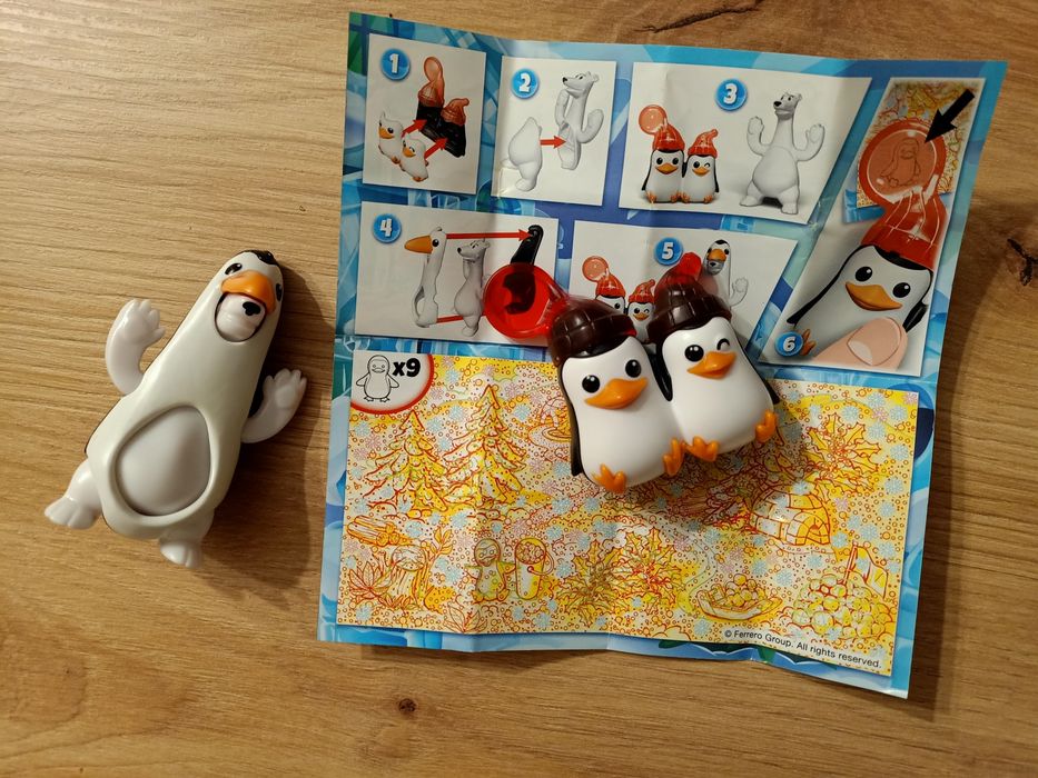 Pingwiny figurki