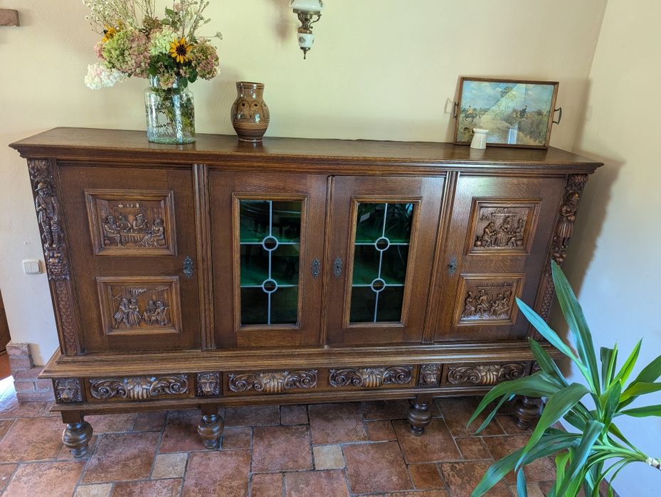 Kredens komoda antyk z Holandii