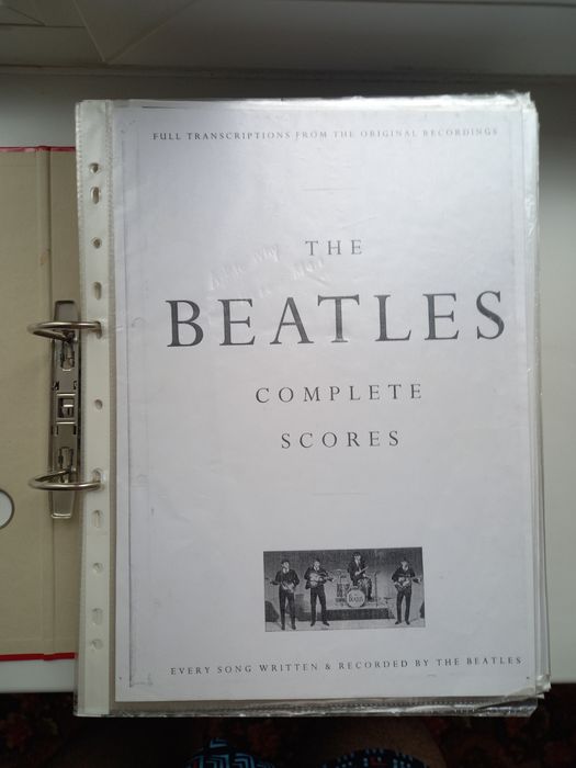 The Beatles. Complete Scores. НОТЫ Коллекция список в описании