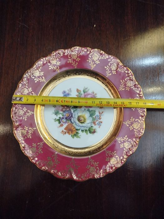 Conjunto 3 pratos Porcelana Limoges