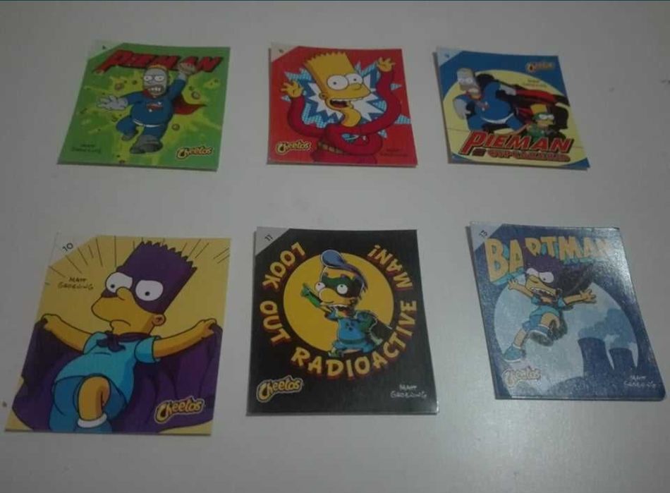 Item com várias coleções de cromos...