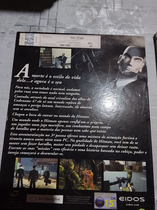Caixa de jogos de PC bom estado