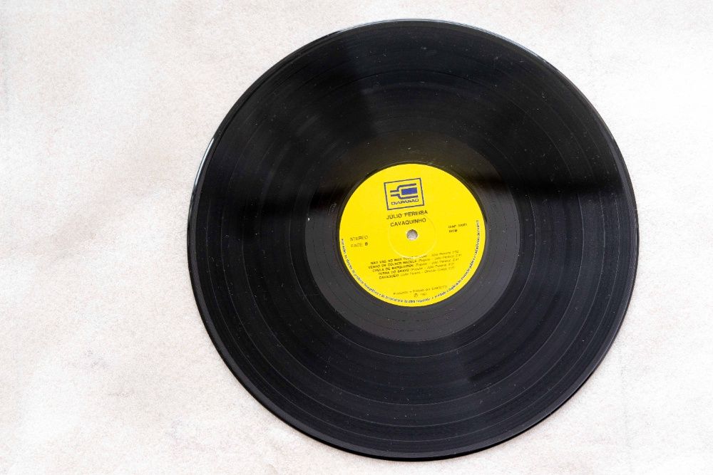 LP Disco de vinil Julio Pereira, cavaquinho