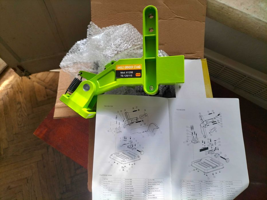 Універсальна Підставка для Кутової Шліфувальної Машини