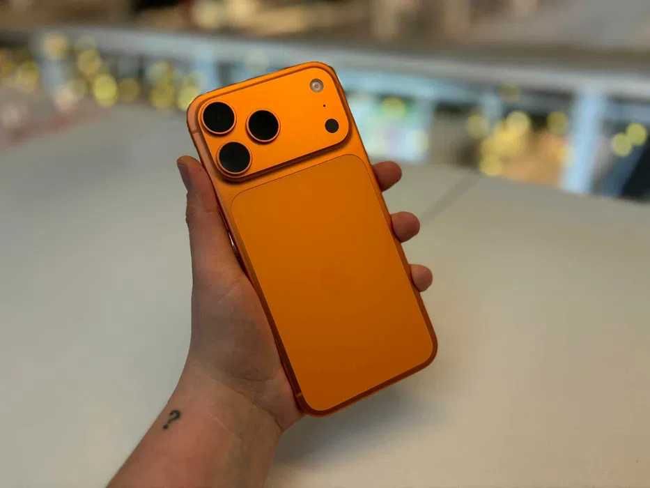 OKAZJA! iPhone 17 Pro Max 256 GB Cosmic Orange eSIM| 100% kondycja baterii | darmowa dostawa lub odbiór osobisty