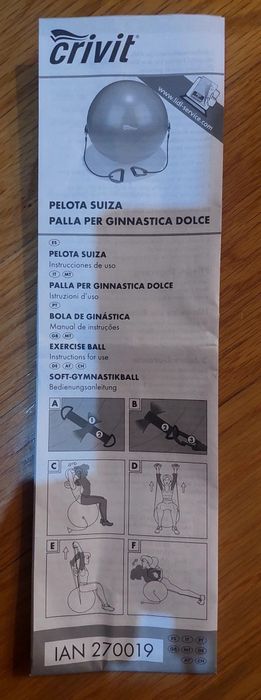 Bola de Pilates/Exercício com bandas elásticas64586434696833122