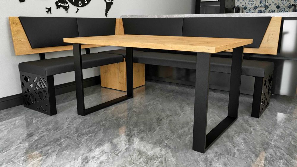 Nowoczesny narożnik kuchenny