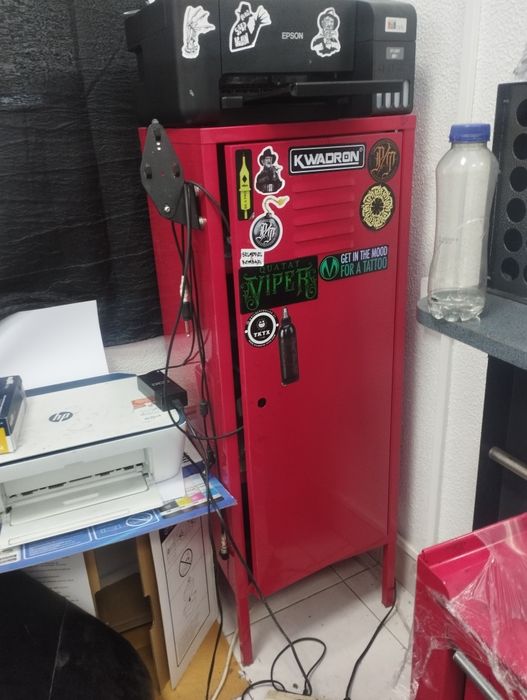 Marquesa carrinho e móvel  para tatoo