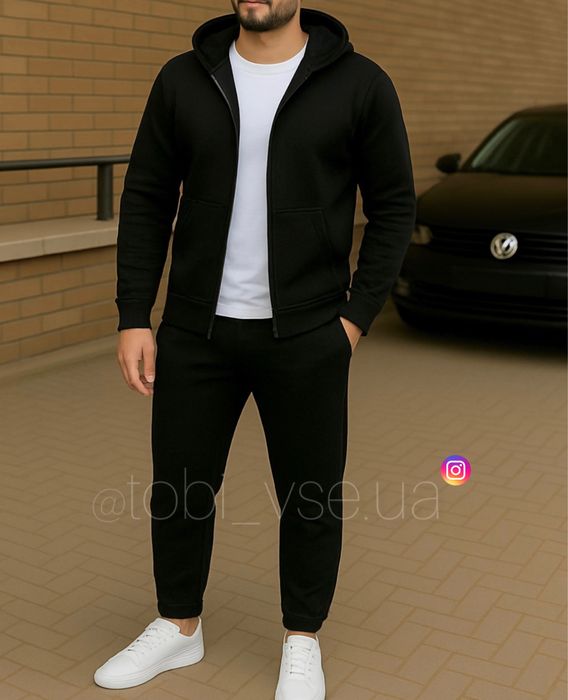 АКЦІЯ‼️ ТЕПЛИЙ Костюм на флісі Чоловічий/Мужской спортивный комплект