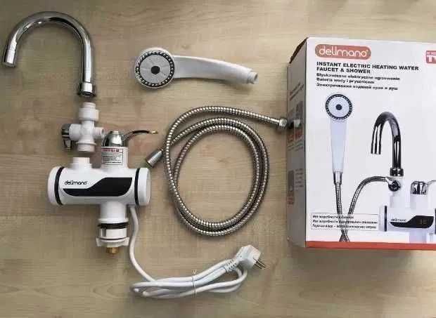 ‼️ Кран-водонагрівач миттєвого нагріву • Гаряча вода за секунди‼️